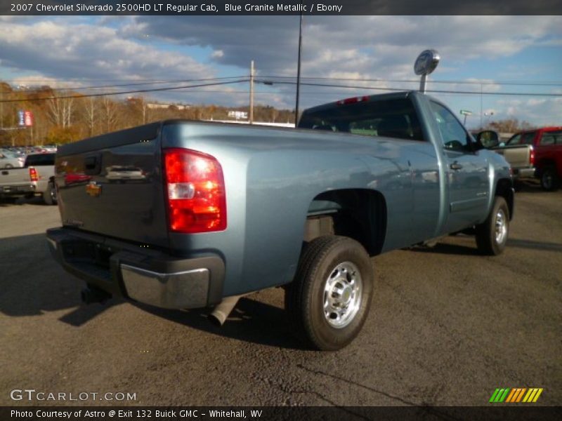 Blue Granite Metallic / Ebony 2007 Chevrolet Silverado 2500HD LT Regular Cab