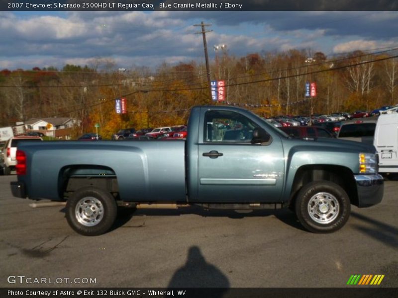 Blue Granite Metallic / Ebony 2007 Chevrolet Silverado 2500HD LT Regular Cab