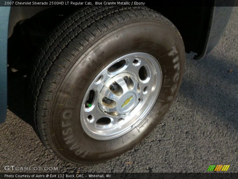 Blue Granite Metallic / Ebony 2007 Chevrolet Silverado 2500HD LT Regular Cab