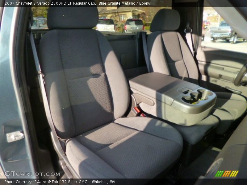 Blue Granite Metallic / Ebony 2007 Chevrolet Silverado 2500HD LT Regular Cab