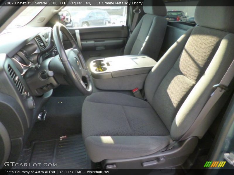 Blue Granite Metallic / Ebony 2007 Chevrolet Silverado 2500HD LT Regular Cab