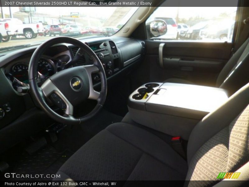 Blue Granite Metallic / Ebony 2007 Chevrolet Silverado 2500HD LT Regular Cab