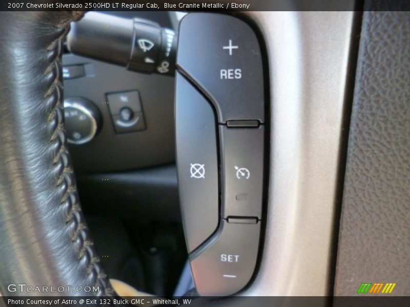 Blue Granite Metallic / Ebony 2007 Chevrolet Silverado 2500HD LT Regular Cab