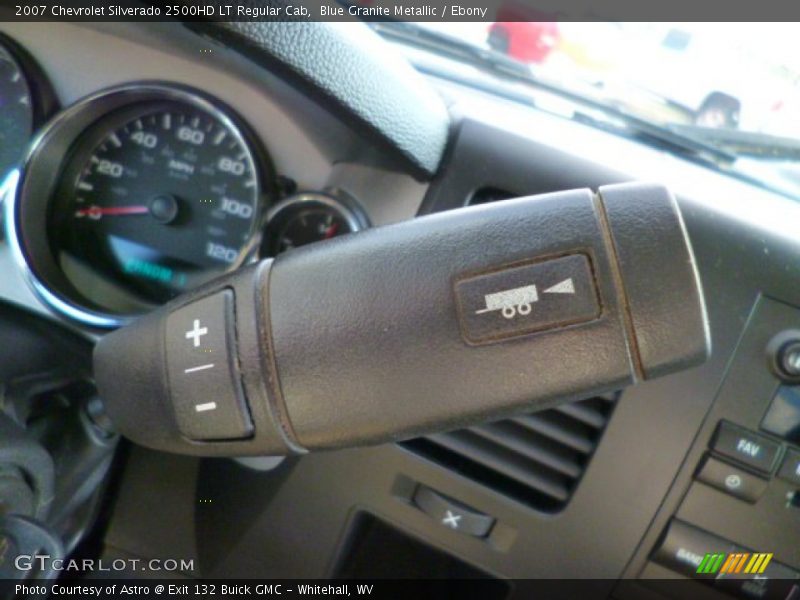 Blue Granite Metallic / Ebony 2007 Chevrolet Silverado 2500HD LT Regular Cab