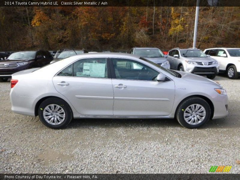 Classic Silver Metallic / Ash 2014 Toyota Camry Hybrid LE