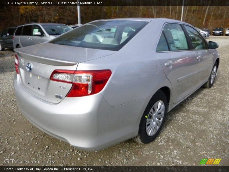 Classic Silver Metallic / Ash 2014 Toyota Camry Hybrid LE