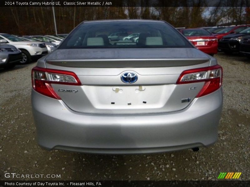 Classic Silver Metallic / Ash 2014 Toyota Camry Hybrid LE