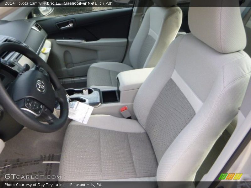 Classic Silver Metallic / Ash 2014 Toyota Camry Hybrid LE