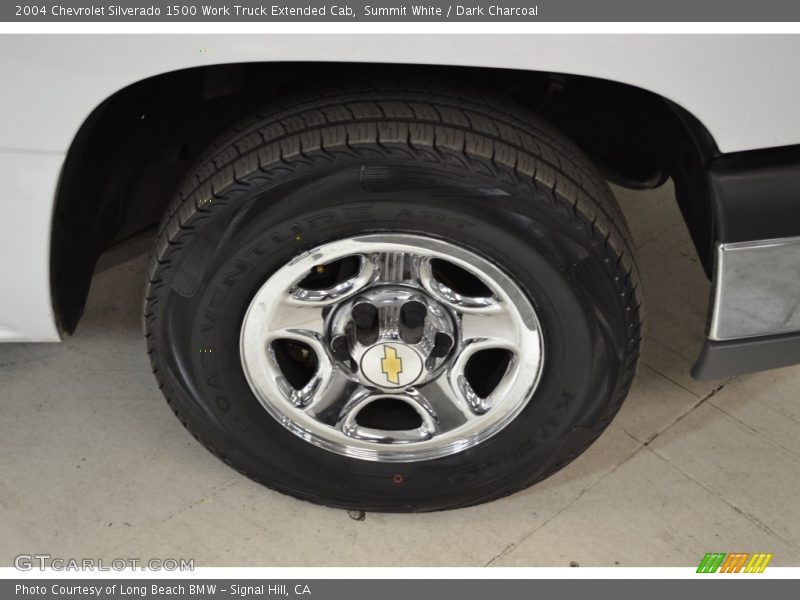 Summit White / Dark Charcoal 2004 Chevrolet Silverado 1500 Work Truck Extended Cab