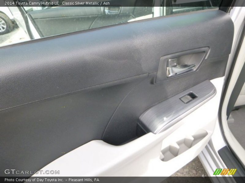 Classic Silver Metallic / Ash 2014 Toyota Camry Hybrid LE