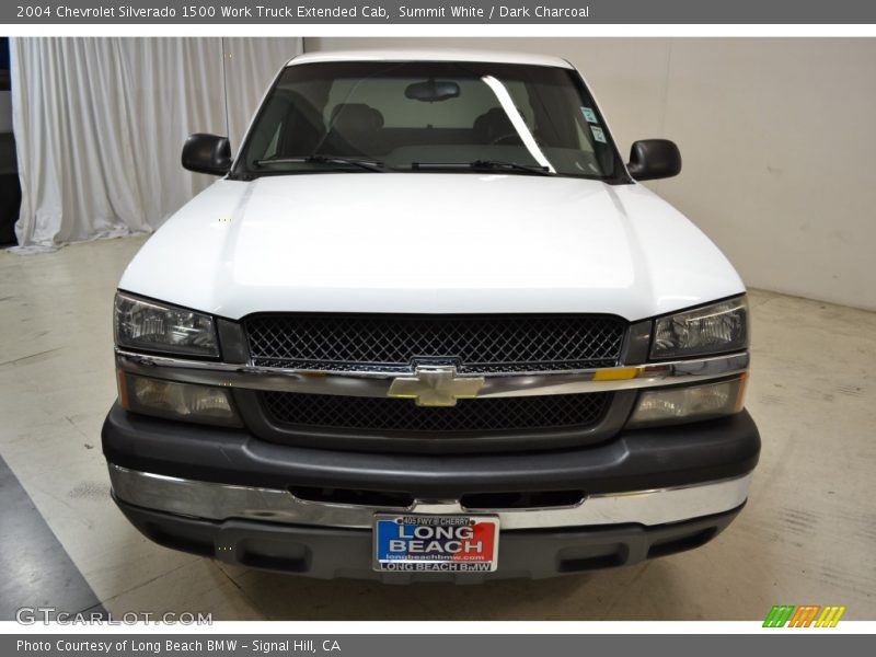 Summit White / Dark Charcoal 2004 Chevrolet Silverado 1500 Work Truck Extended Cab
