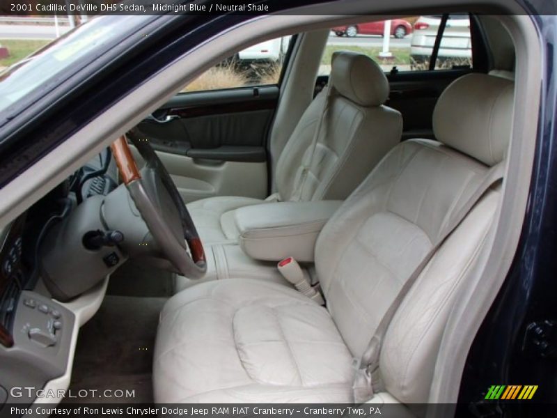 Midnight Blue / Neutral Shale 2001 Cadillac DeVille DHS Sedan