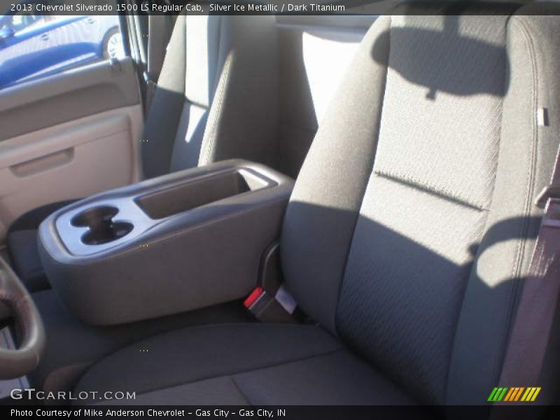 Silver Ice Metallic / Dark Titanium 2013 Chevrolet Silverado 1500 LS Regular Cab