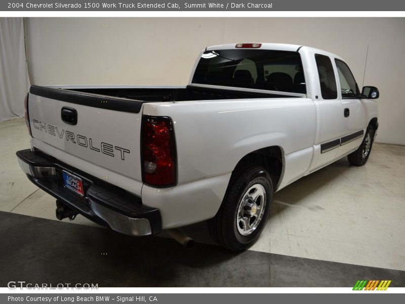 Summit White / Dark Charcoal 2004 Chevrolet Silverado 1500 Work Truck Extended Cab