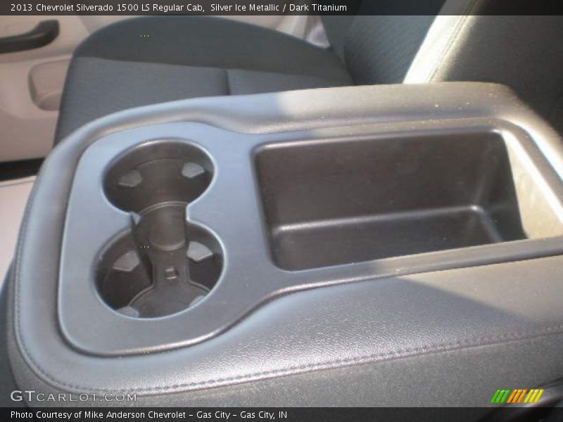 Silver Ice Metallic / Dark Titanium 2013 Chevrolet Silverado 1500 LS Regular Cab