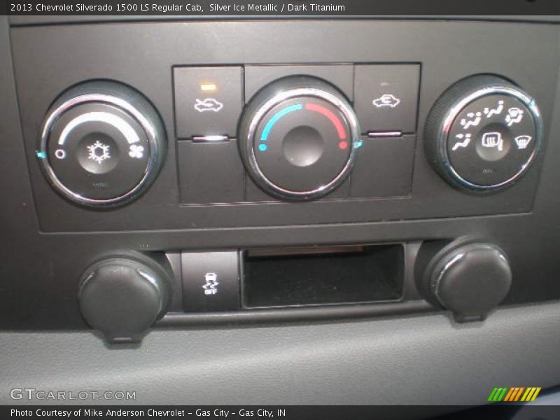 Silver Ice Metallic / Dark Titanium 2013 Chevrolet Silverado 1500 LS Regular Cab