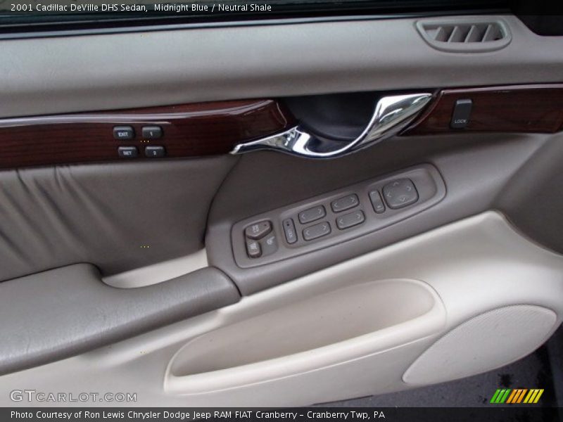 Midnight Blue / Neutral Shale 2001 Cadillac DeVille DHS Sedan