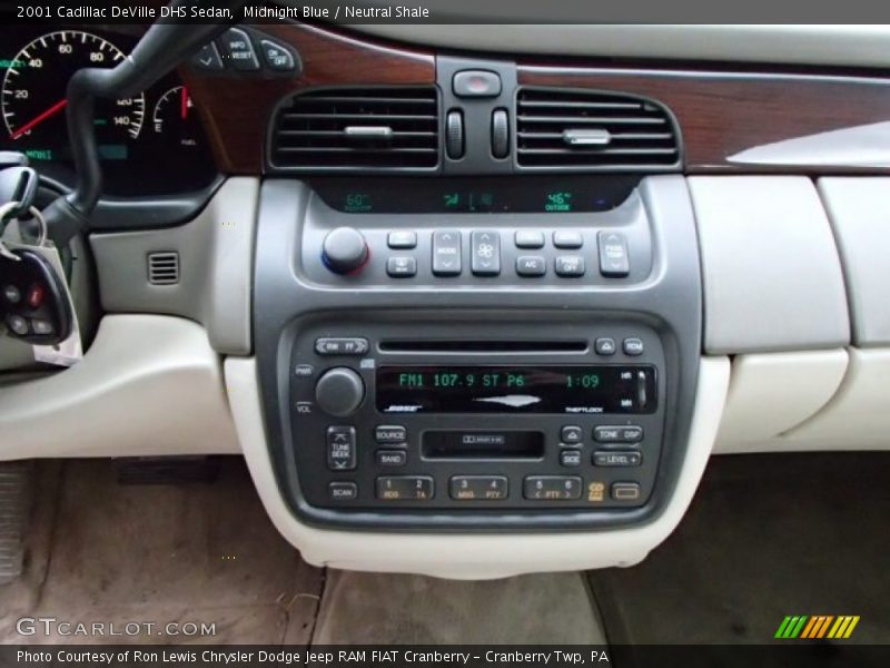 Midnight Blue / Neutral Shale 2001 Cadillac DeVille DHS Sedan
