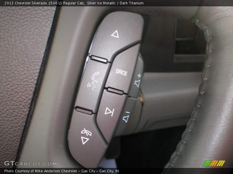 Silver Ice Metallic / Dark Titanium 2013 Chevrolet Silverado 1500 LS Regular Cab
