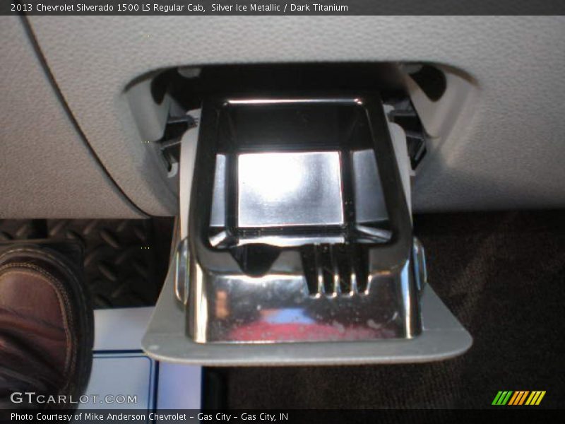 Silver Ice Metallic / Dark Titanium 2013 Chevrolet Silverado 1500 LS Regular Cab