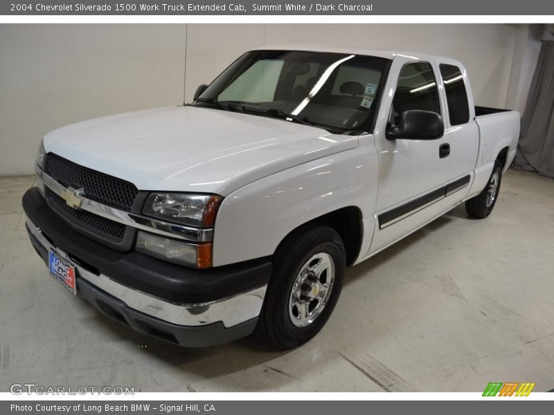 Summit White / Dark Charcoal 2004 Chevrolet Silverado 1500 Work Truck Extended Cab