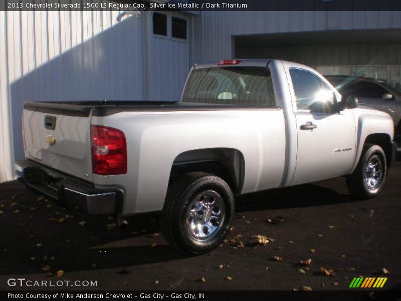 Silver Ice Metallic / Dark Titanium 2013 Chevrolet Silverado 1500 LS Regular Cab