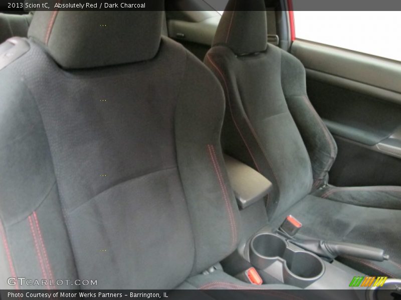 Absolutely Red / Dark Charcoal 2013 Scion tC