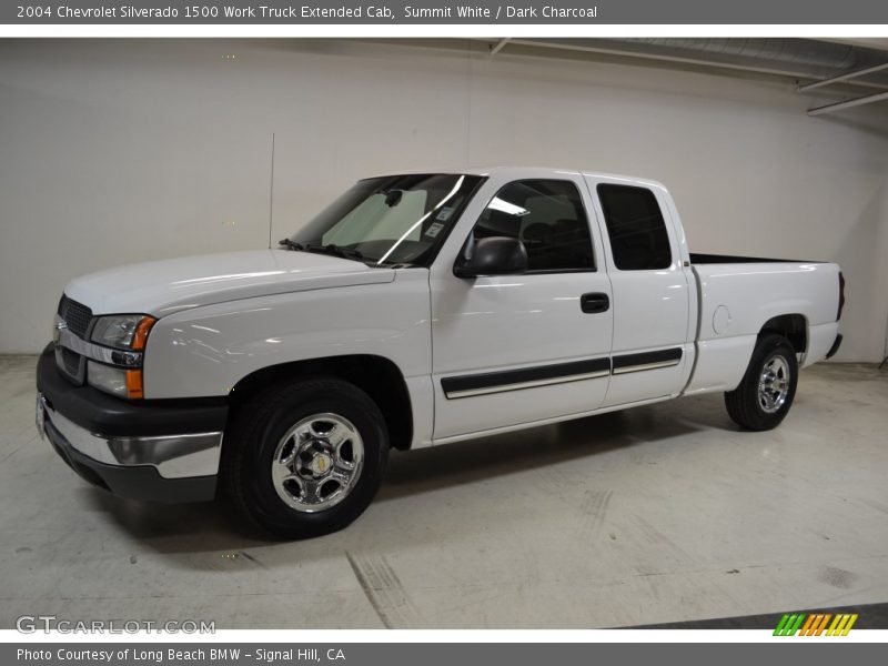 Summit White / Dark Charcoal 2004 Chevrolet Silverado 1500 Work Truck Extended Cab