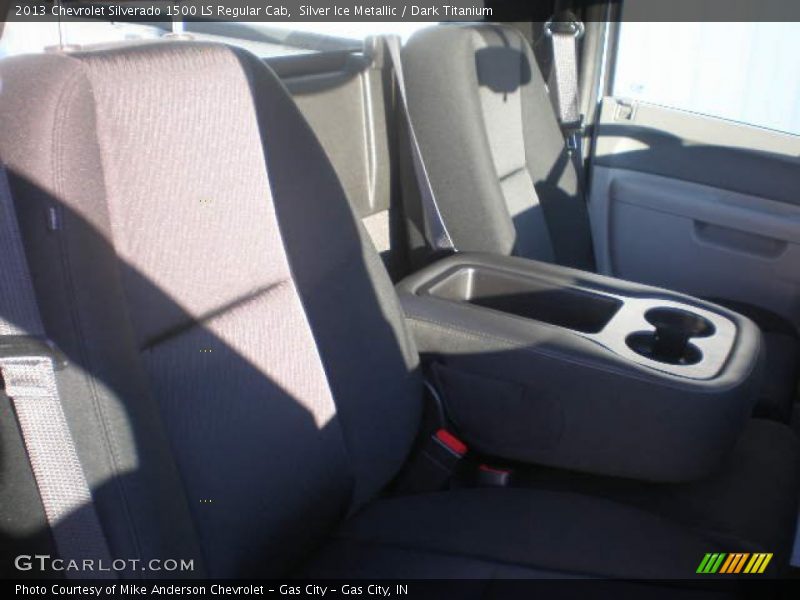 Silver Ice Metallic / Dark Titanium 2013 Chevrolet Silverado 1500 LS Regular Cab