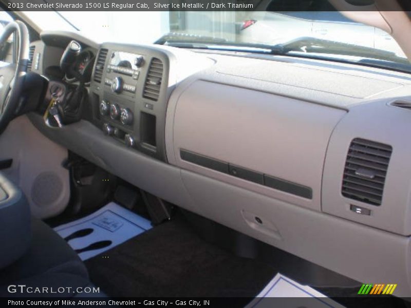 Silver Ice Metallic / Dark Titanium 2013 Chevrolet Silverado 1500 LS Regular Cab