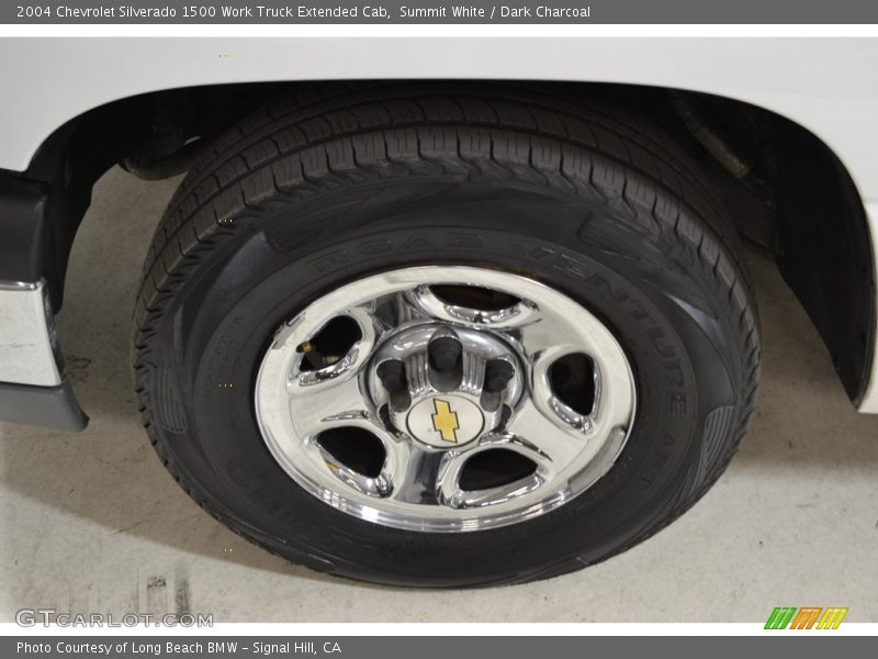 Summit White / Dark Charcoal 2004 Chevrolet Silverado 1500 Work Truck Extended Cab