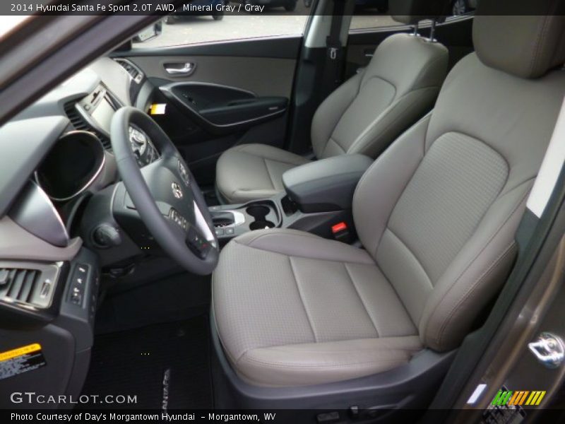 Front Seat of 2014 Santa Fe Sport 2.0T AWD