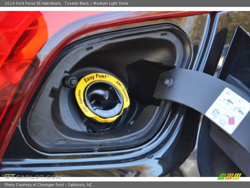 Tuxedo Black / Medium Light Stone 2014 Ford Focus SE Hatchback