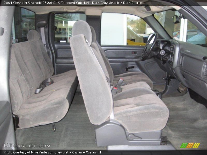 Dark Gray Metallic / Dark Charcoal 2004 Chevrolet Silverado 2500HD LS Extended Cab 4x4
