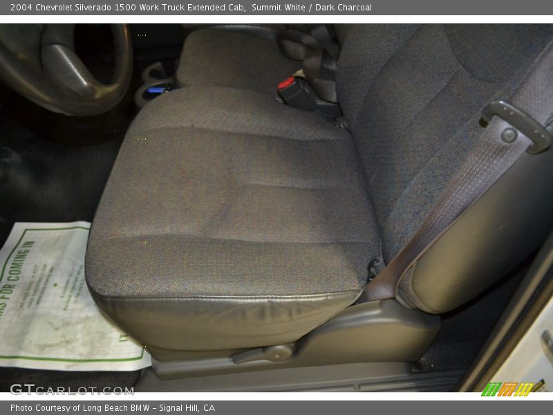 Summit White / Dark Charcoal 2004 Chevrolet Silverado 1500 Work Truck Extended Cab