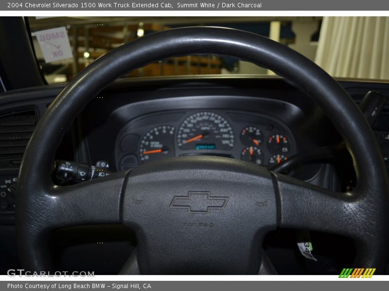 Summit White / Dark Charcoal 2004 Chevrolet Silverado 1500 Work Truck Extended Cab