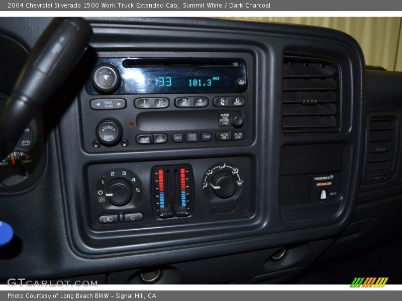 Summit White / Dark Charcoal 2004 Chevrolet Silverado 1500 Work Truck Extended Cab