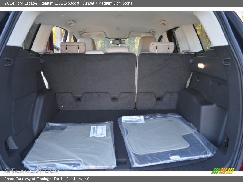 Sunset / Medium Light Stone 2014 Ford Escape Titanium 1.6L EcoBoost