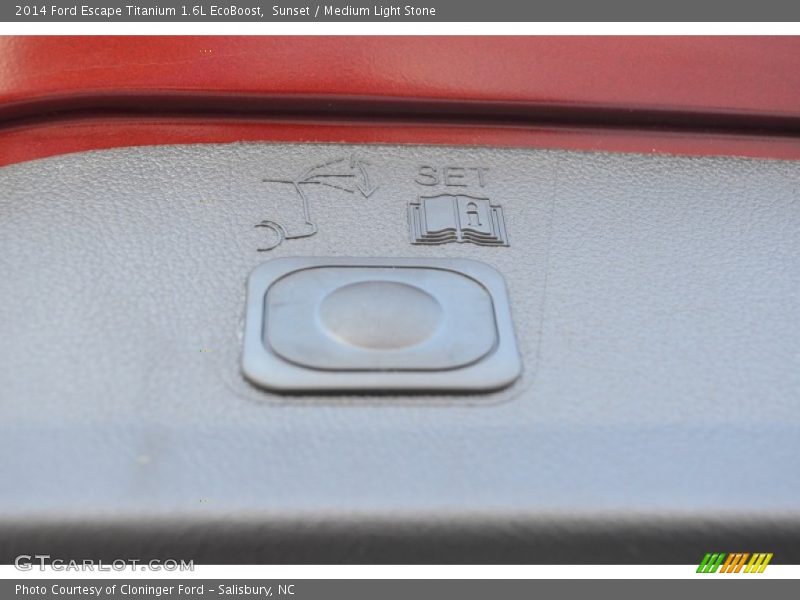 Sunset / Medium Light Stone 2014 Ford Escape Titanium 1.6L EcoBoost