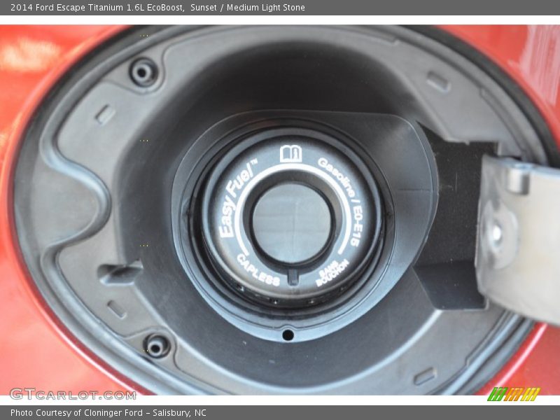 Sunset / Medium Light Stone 2014 Ford Escape Titanium 1.6L EcoBoost
