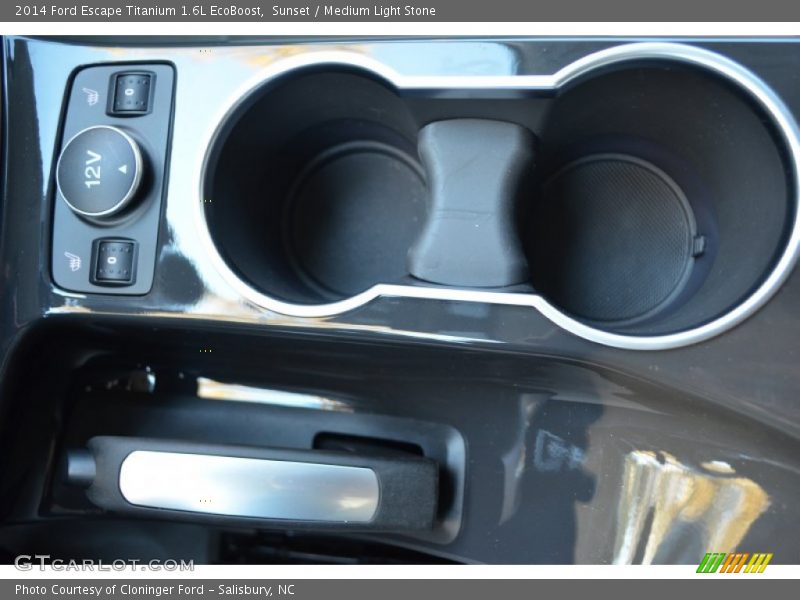 Sunset / Medium Light Stone 2014 Ford Escape Titanium 1.6L EcoBoost