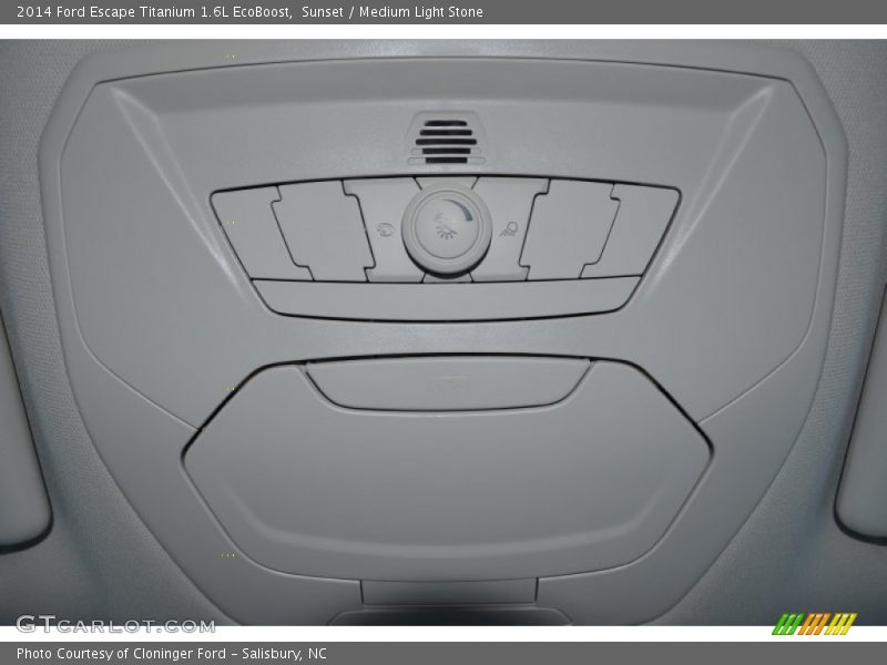 Sunset / Medium Light Stone 2014 Ford Escape Titanium 1.6L EcoBoost