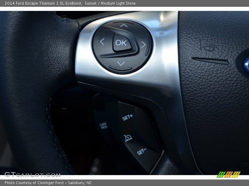 Sunset / Medium Light Stone 2014 Ford Escape Titanium 1.6L EcoBoost
