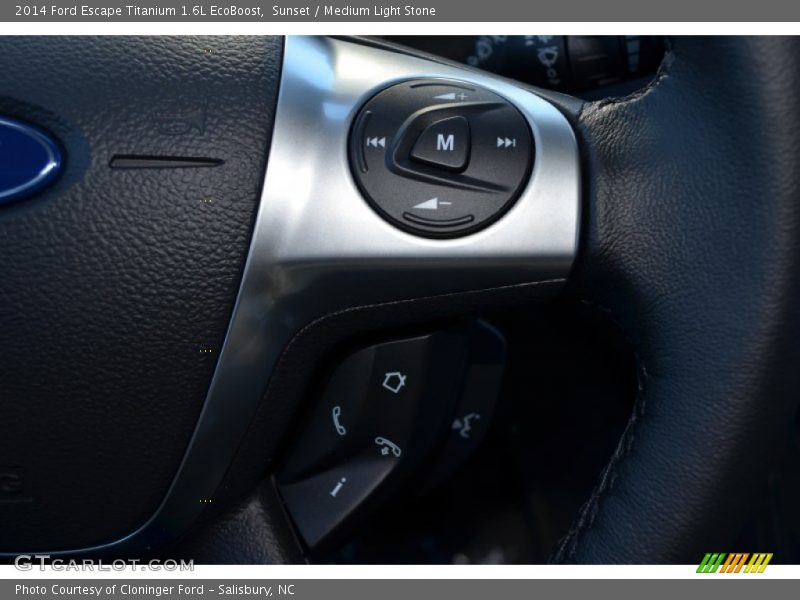Sunset / Medium Light Stone 2014 Ford Escape Titanium 1.6L EcoBoost