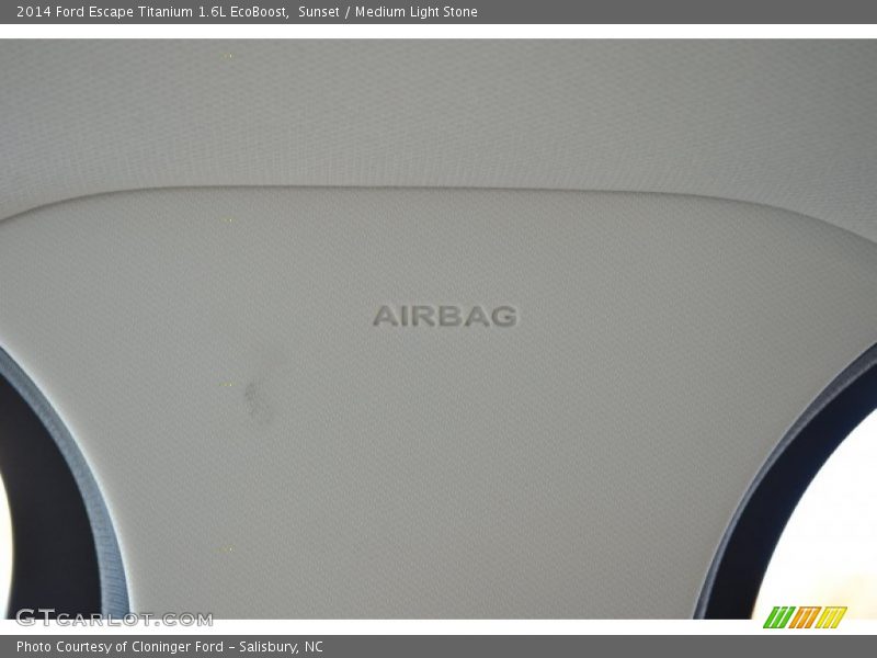 Sunset / Medium Light Stone 2014 Ford Escape Titanium 1.6L EcoBoost