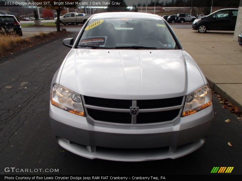 Bright Silver Metallic / Dark Slate Gray 2010 Dodge Avenger SXT
