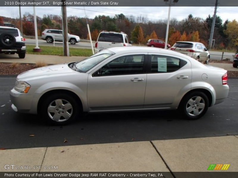 Bright Silver Metallic / Dark Slate Gray 2010 Dodge Avenger SXT