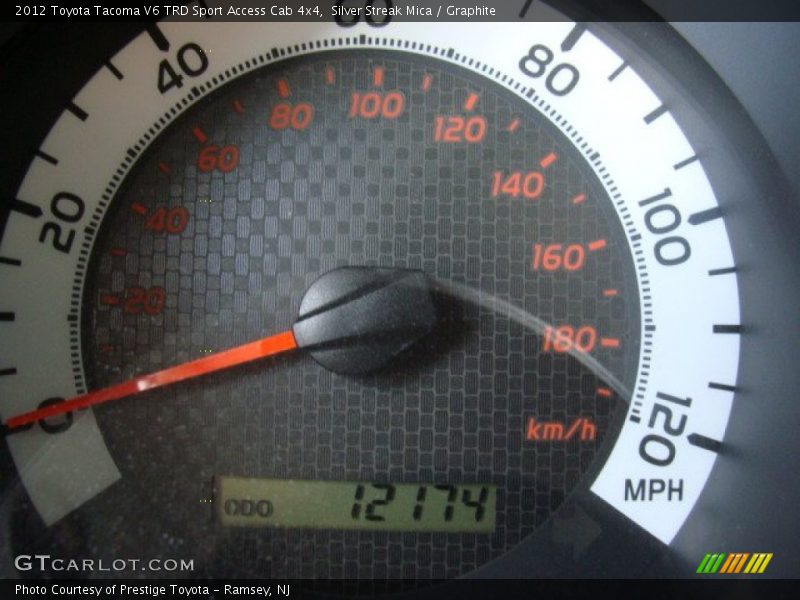 Silver Streak Mica / Graphite 2012 Toyota Tacoma V6 TRD Sport Access Cab 4x4