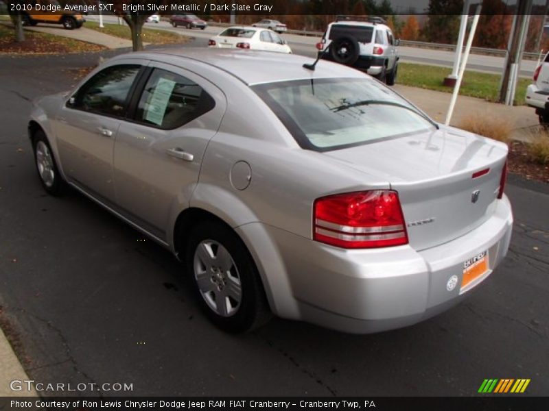 Bright Silver Metallic / Dark Slate Gray 2010 Dodge Avenger SXT