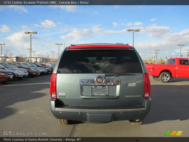 Celestial Blue / Ebony 2010 Cadillac Escalade Premium AWD